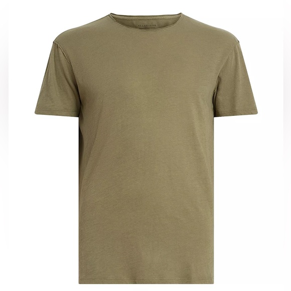 Allsaints Figure T-Shirt Avo green Medium NEW with Tags all Saints Men’s - Picture 2 of 6